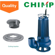 Wq (D) 1.1kw Cutting Impeller Sewage Electric Submersible Water Pump (WQD15-9-1.1QG)